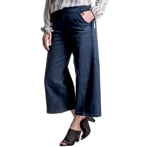 Vintage Max Jeans Wide Leg Gaucho Pants